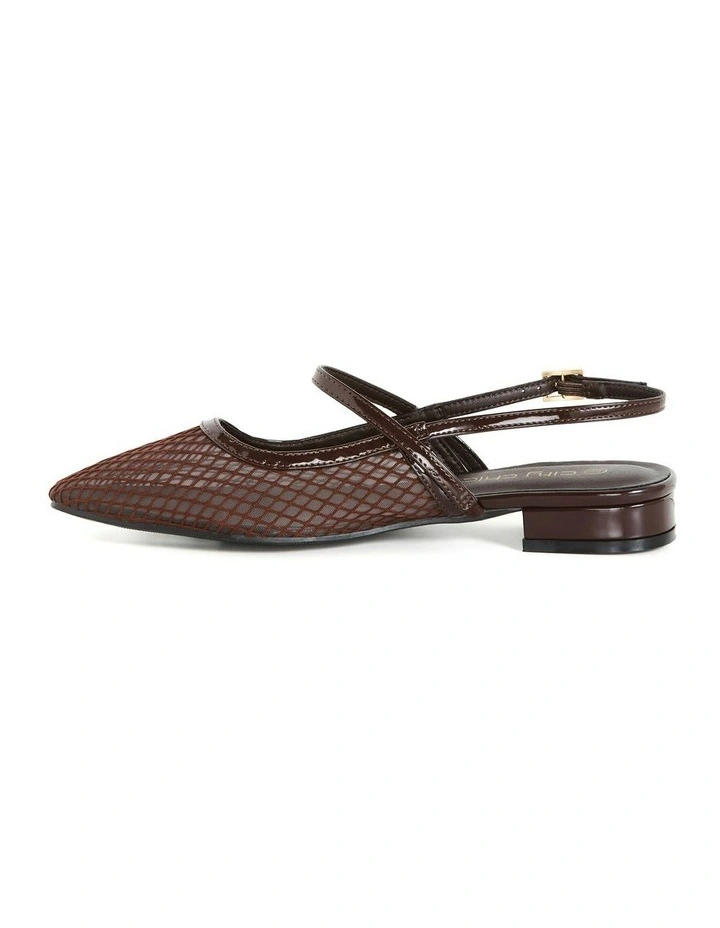 FLAT MESH LILY - Chocolate image 3