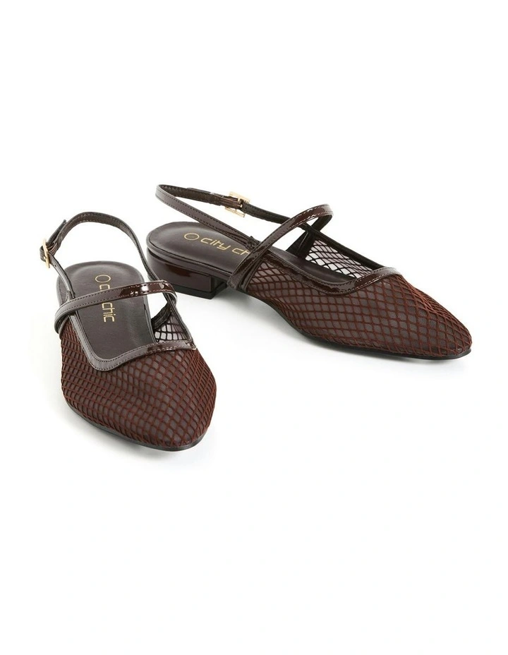 FLAT MESH LILY - Chocolate image 5