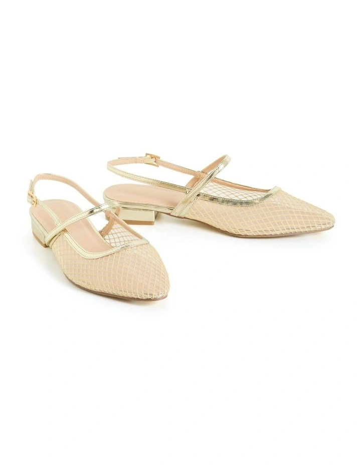 FLAT MESH LILY - Gold image 5