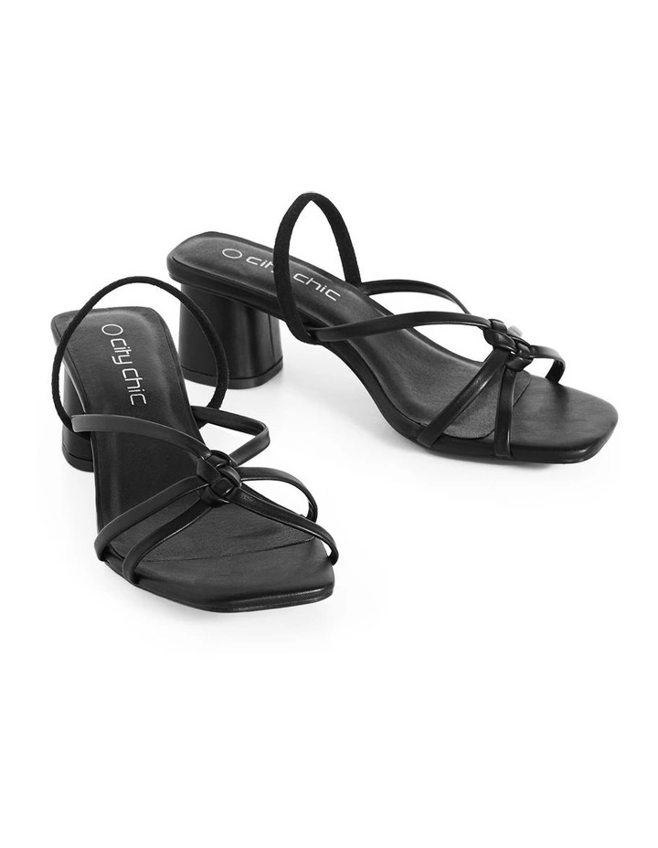 Corinna Heel in Black image 5