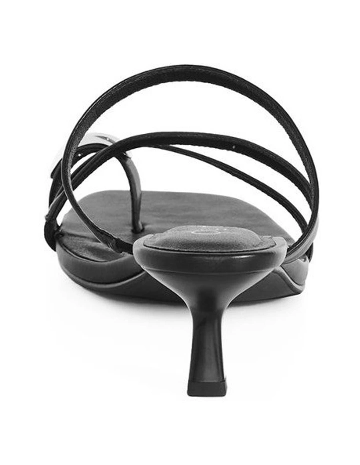 Jasmine Heel Sandal in Black image 2