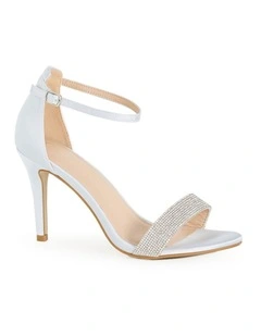 Ultra Glam Heel in Silver