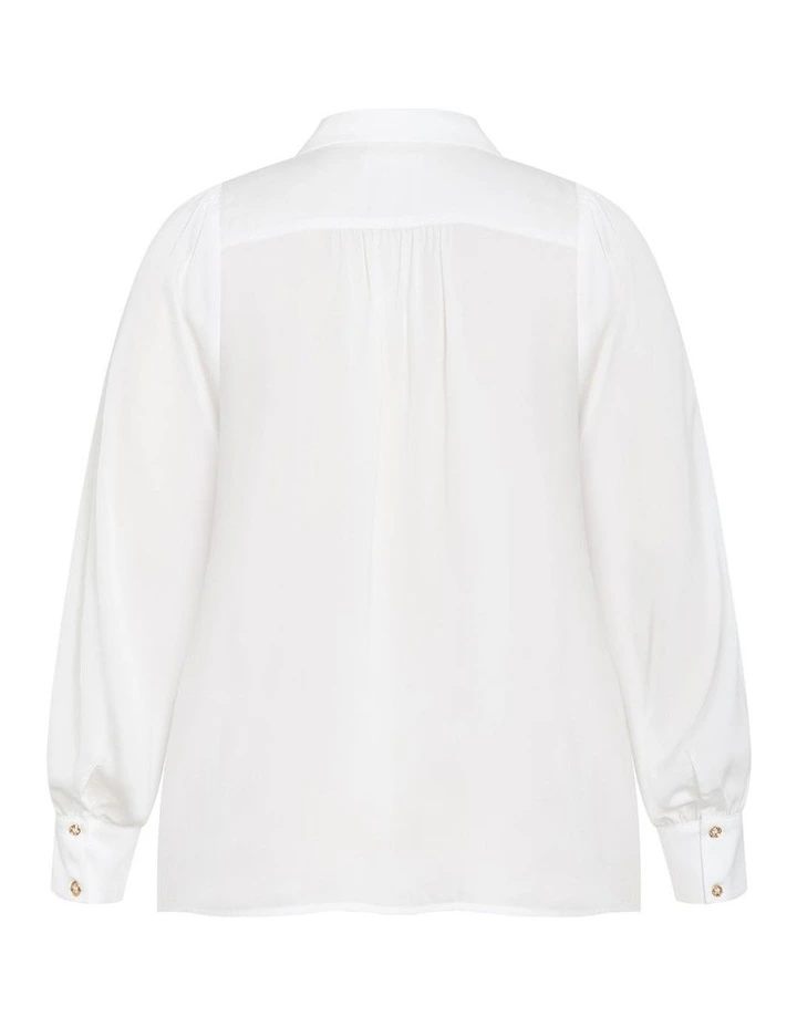 Hadlee Shirt in Ivory image 4