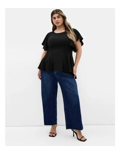 Romantic Mood Top in Black