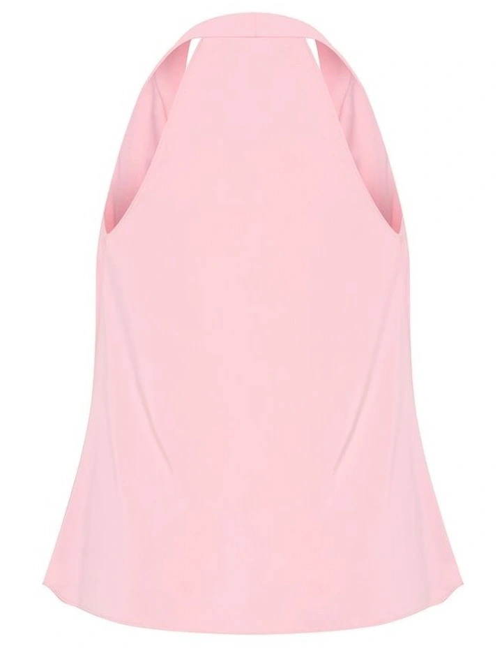 Chloe Cowl Neck Top in Blush image 4