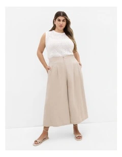 Cornelia Knit Top in Ivory