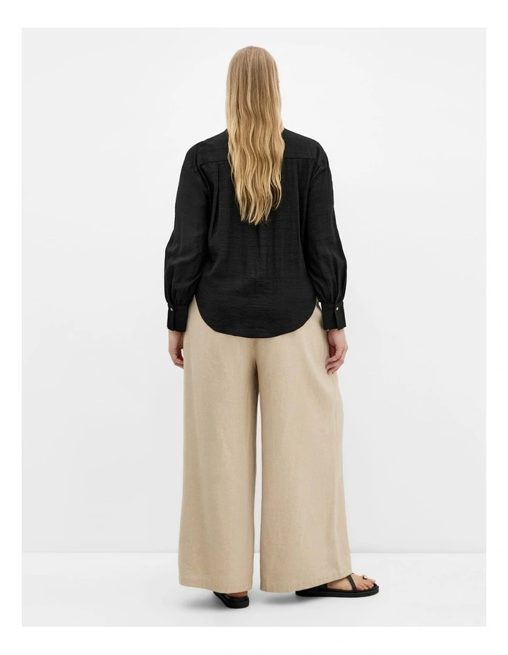 Rosabella Shirt in Black image 2