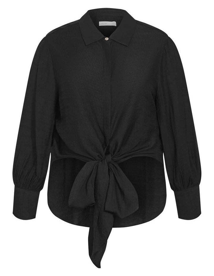 Rosabella Shirt in Black image 3