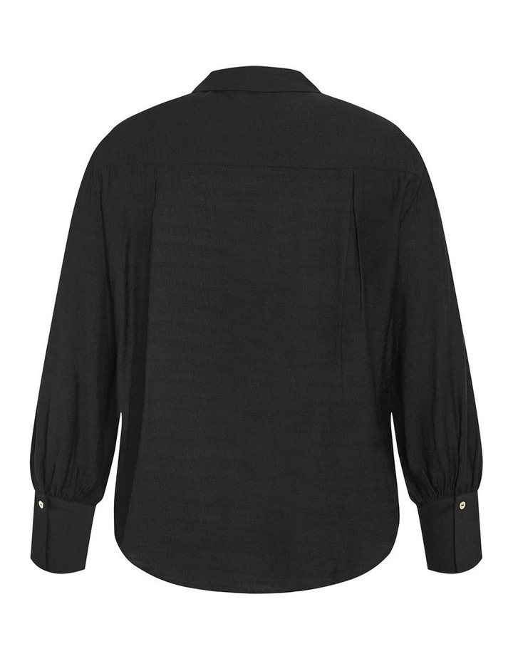 Rosabella Shirt in Black image 4