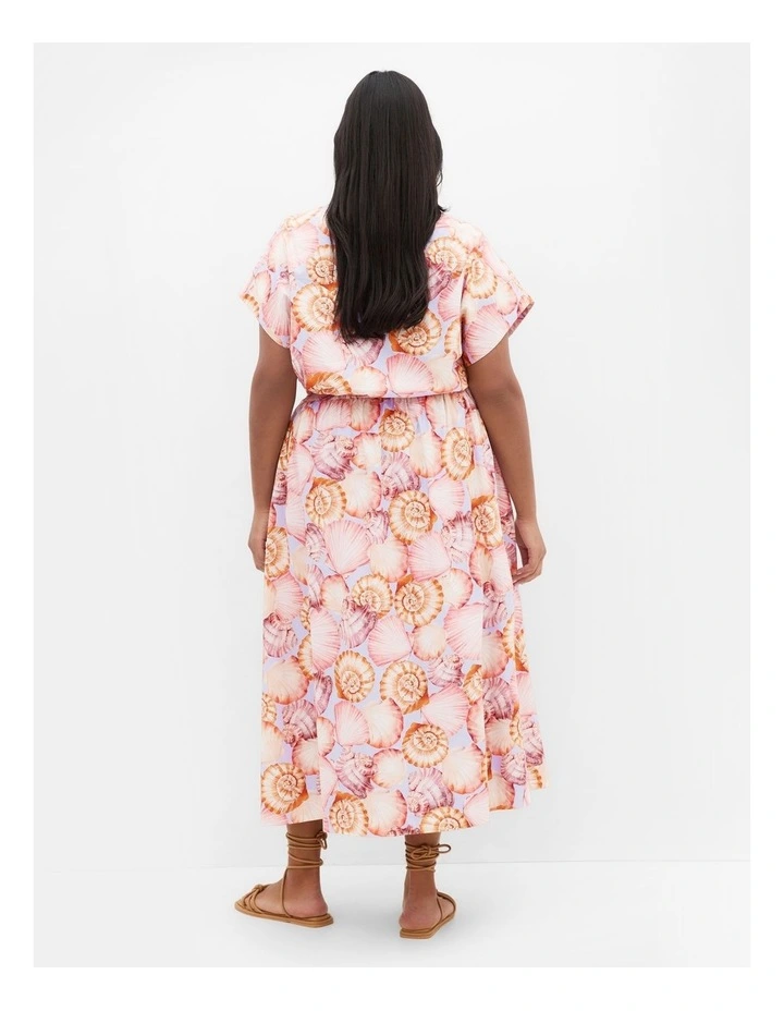 Vacay Print Shirt in Lilac image 2