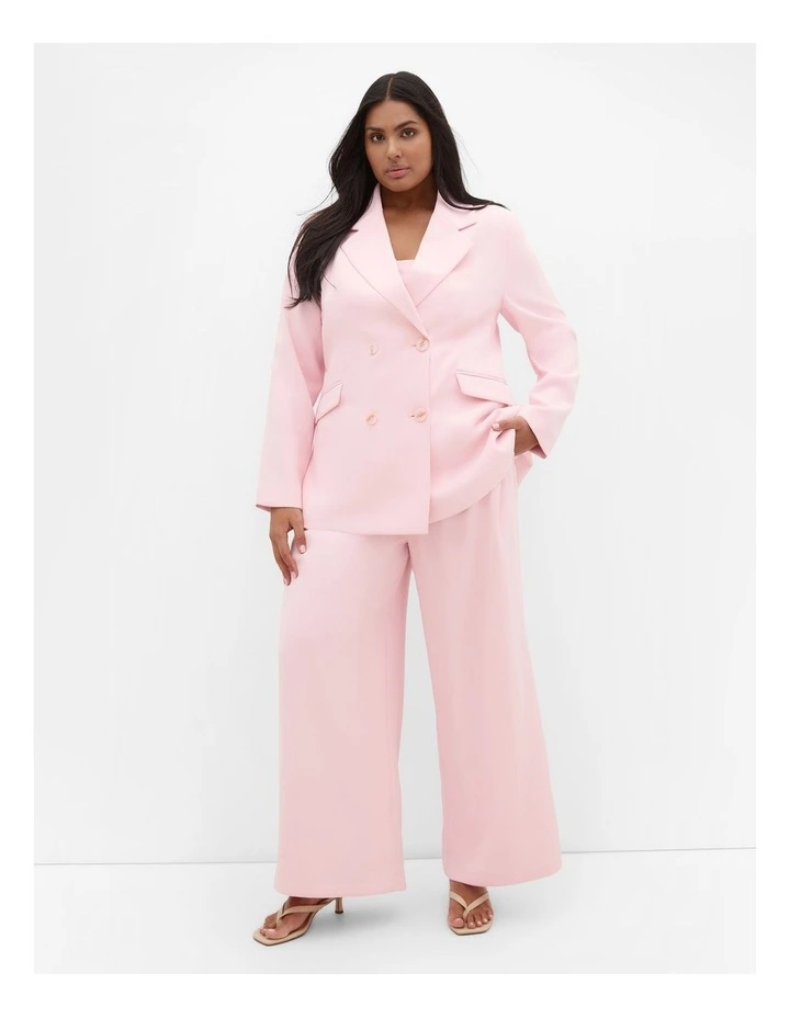 Holly Blazer in Soft Pink image 1