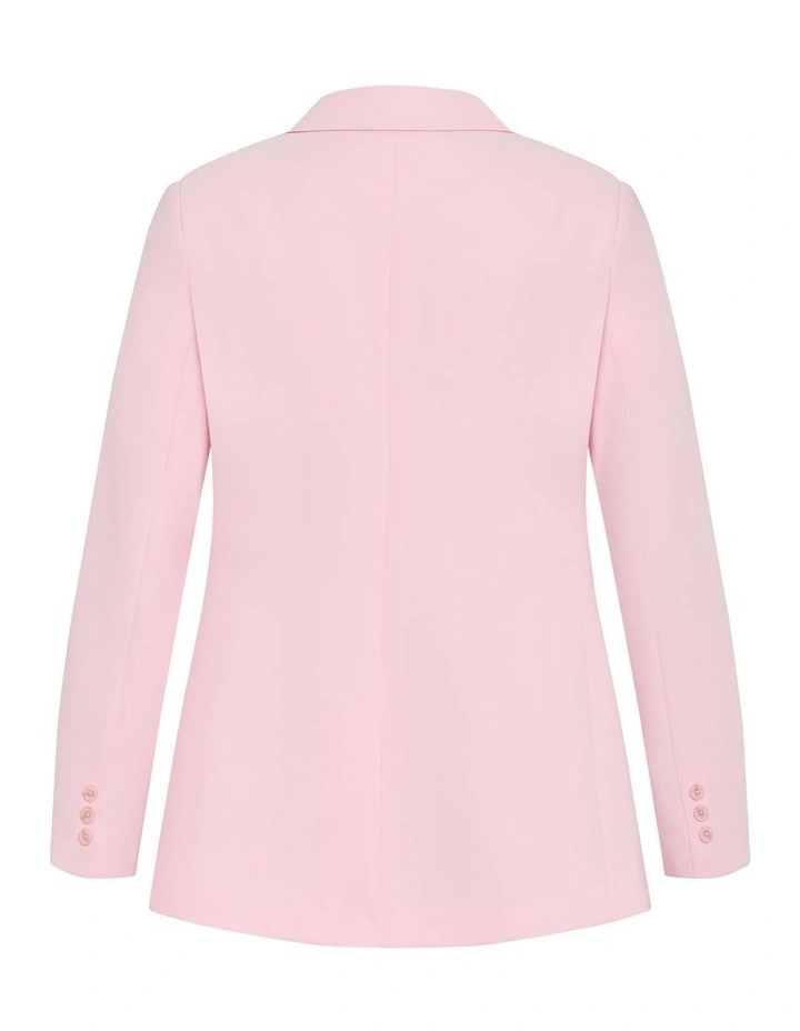Holly Blazer in Soft Pink image 4