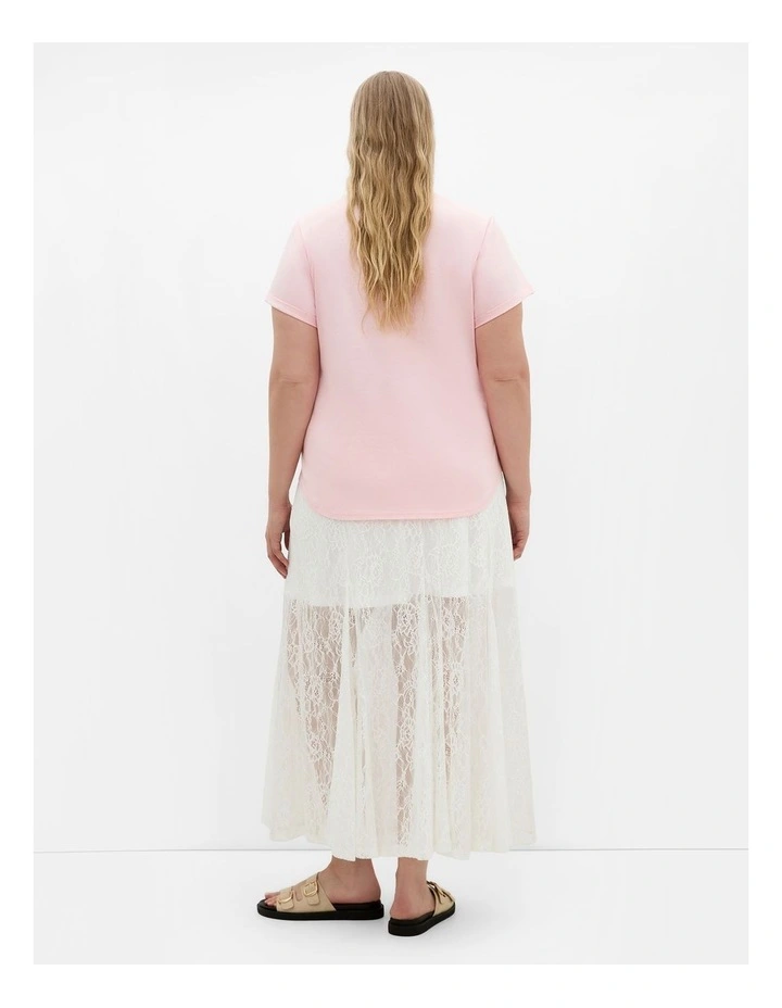 Sorrento Tee in Pink image 2