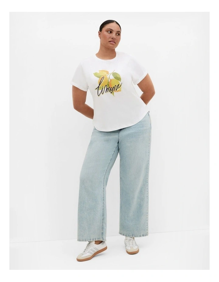 Capria Tee in White image 1