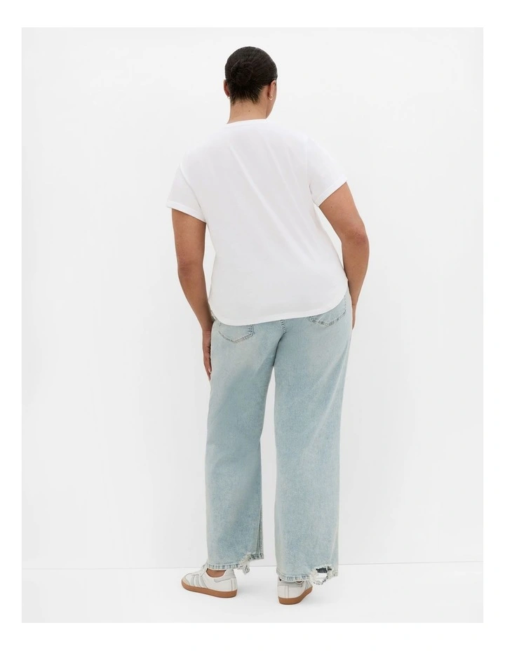 Capria Tee in White image 2