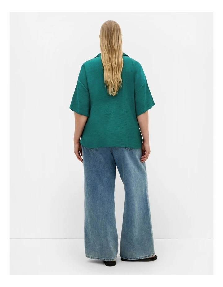 Rosie Shirt in Jade image 2