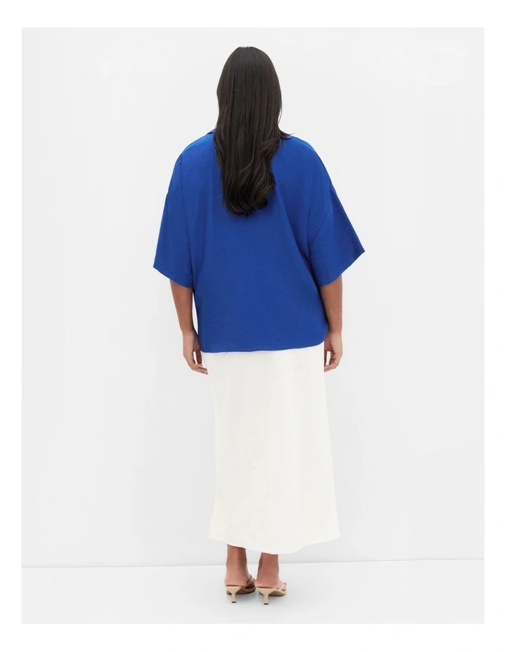 Rosie Shirt in Cerulean image 2