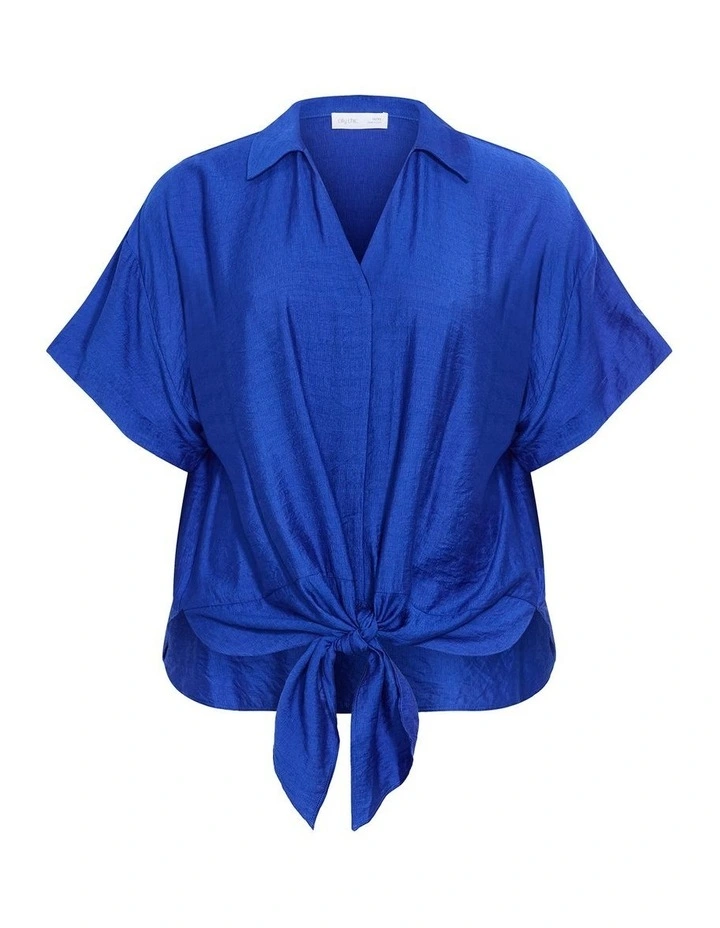 Rosie Shirt in Cerulean image 3