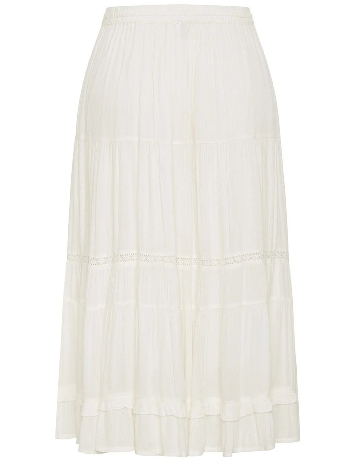 Aurora Skirt in Ivory image 4