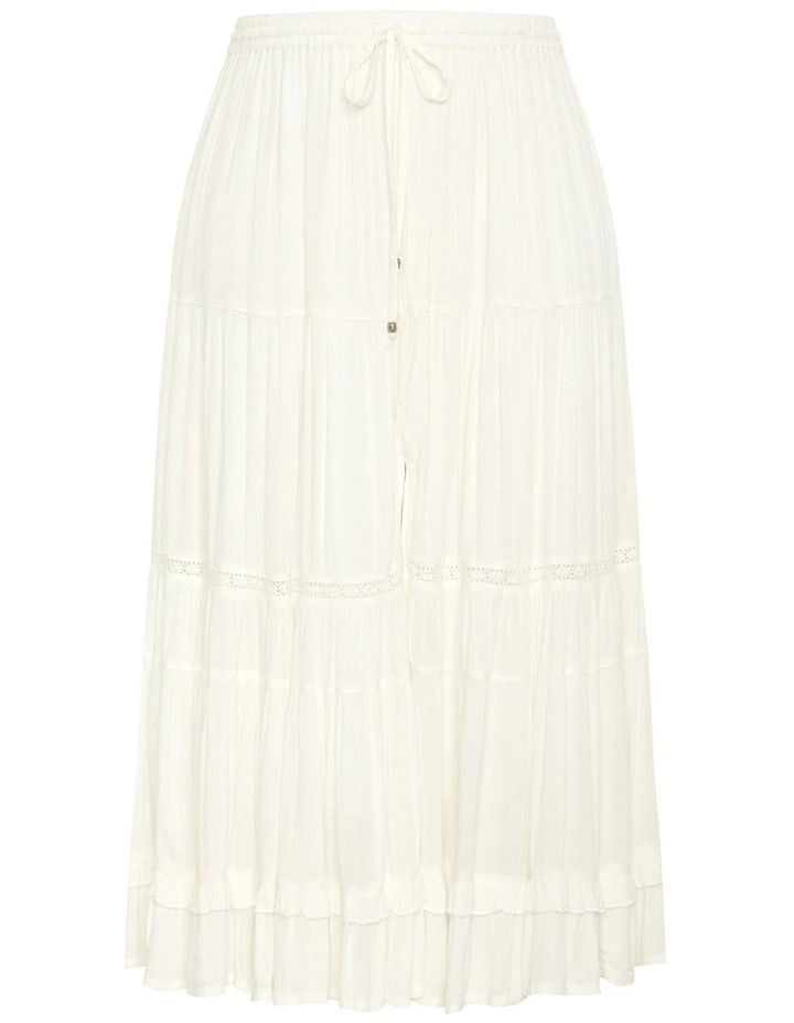 Aurora Skirt in Ivory image 5