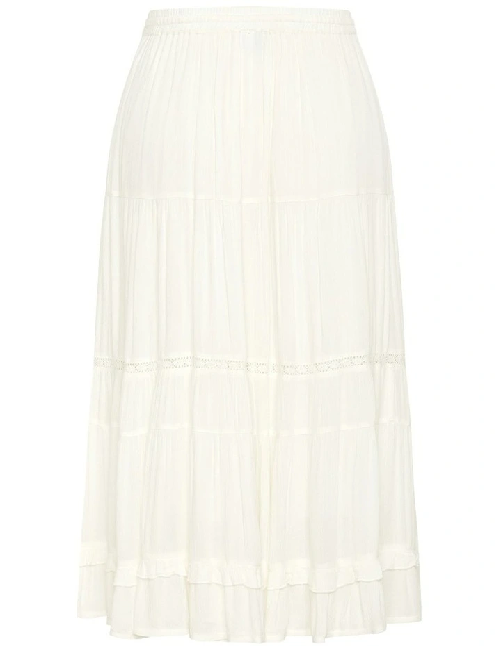 Aurora Skirt in Ivory image 6