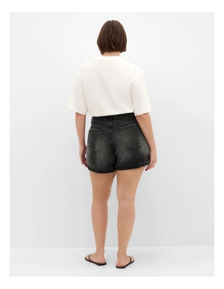 Dolcie Short in Black Wash image 2
