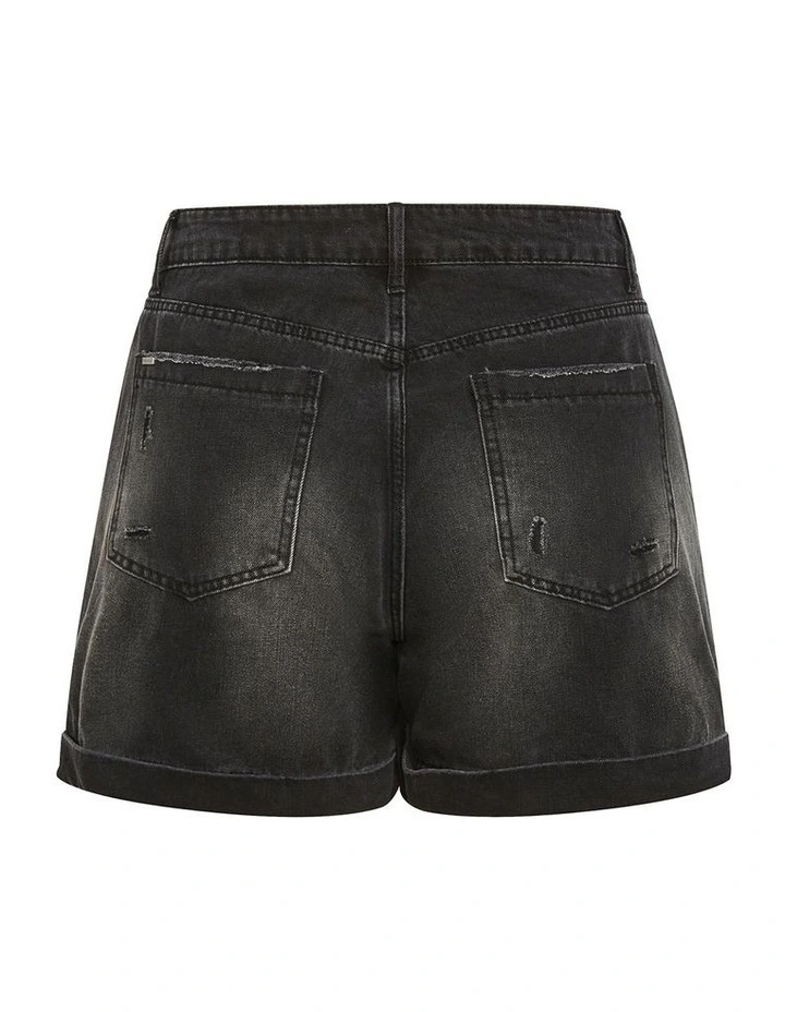 Dolcie Short in Black Wash image 4