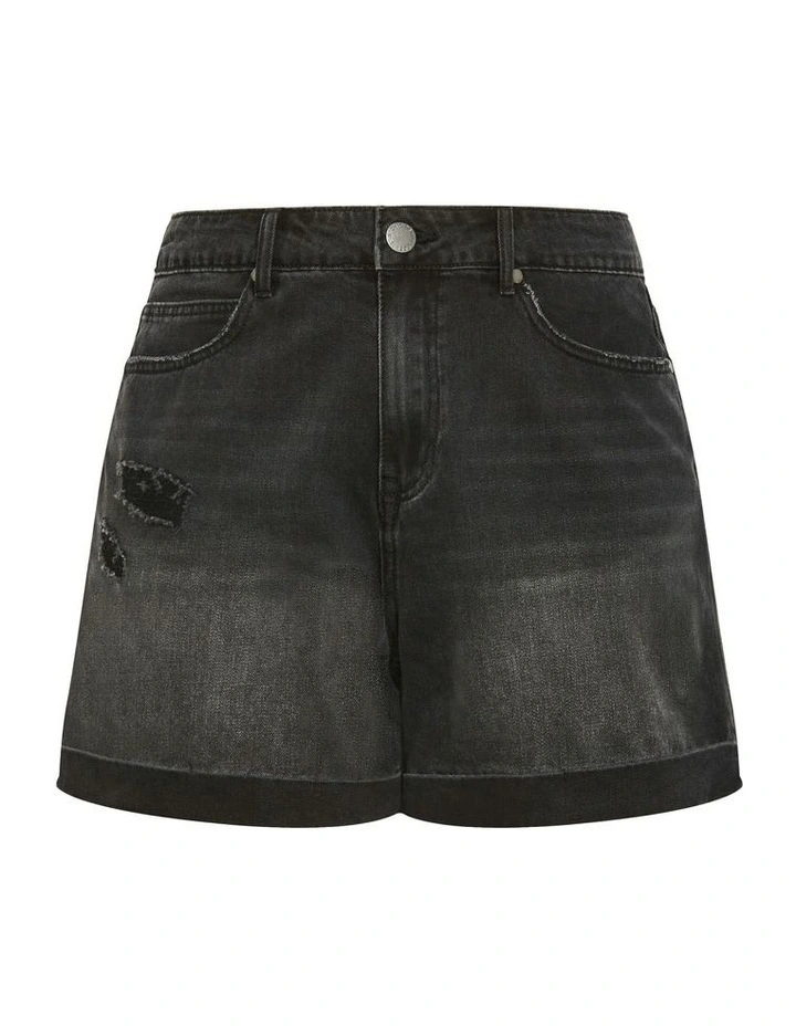 Dolcie Short in Black Wash image 6