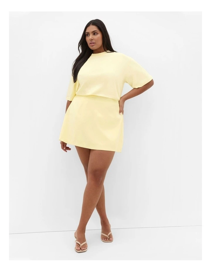 Leah Skort in Lemon image 1