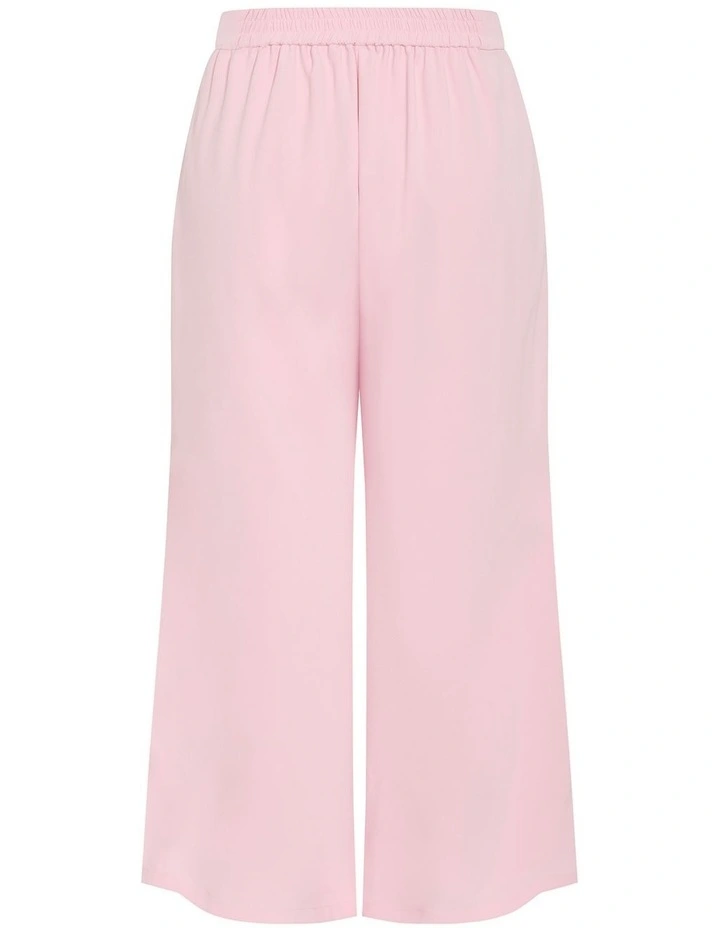 Holly Wide Leg Pant in Soft Pink image 4