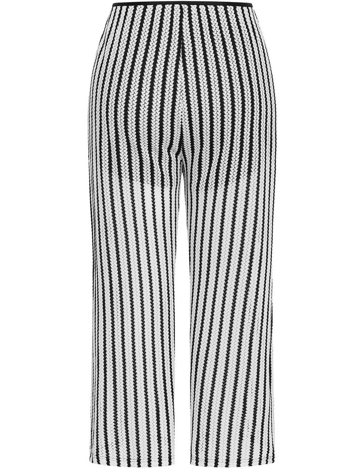 Carla Stripe Pant in Ivory image 4