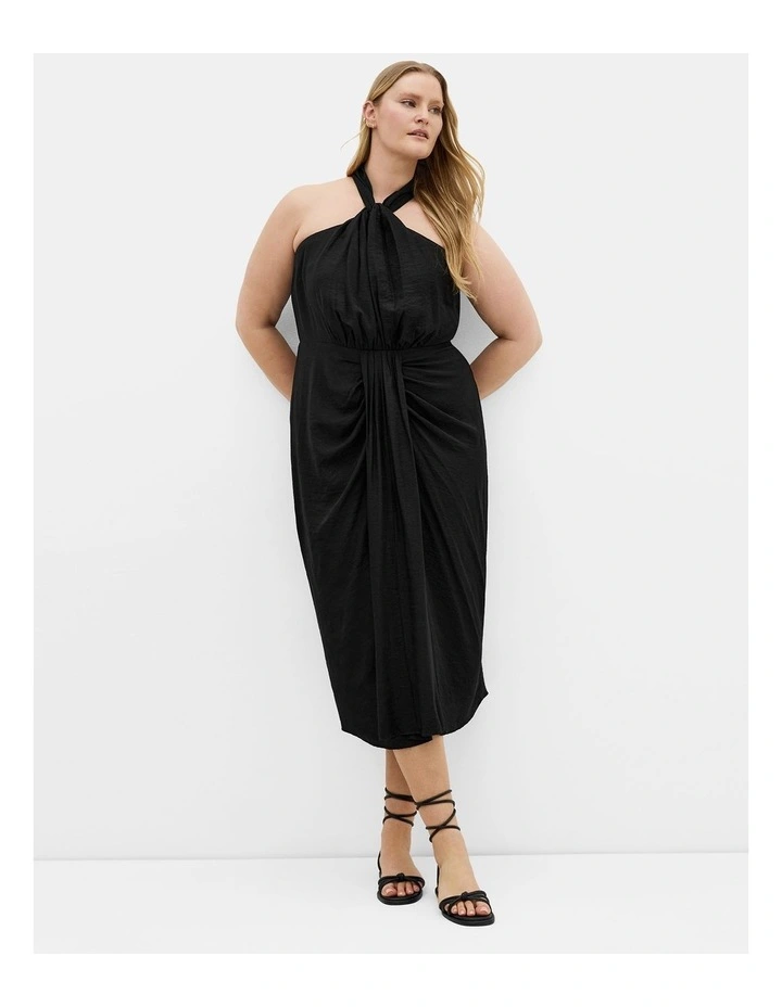 Briella Maxi Dress in Black image 1