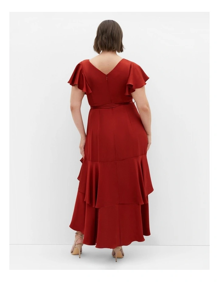 Flirty Jen Maxi Dress in Toffee image 2