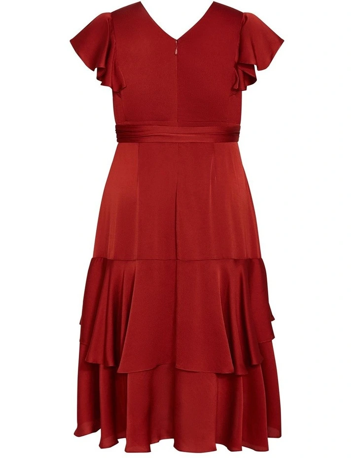 Flirty Jen Maxi Dress in Toffee image 4
