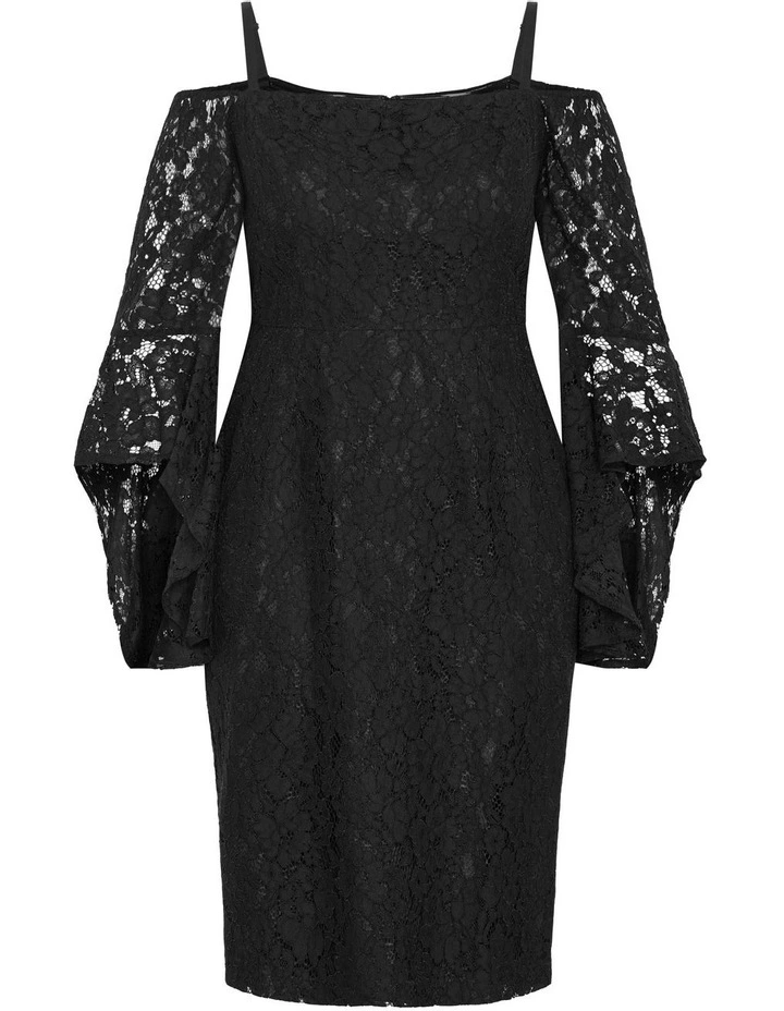 Mystic Lace Dress in Black image 6