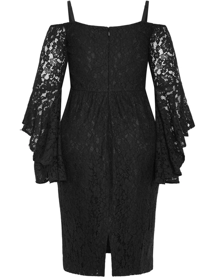 Mystic Lace Dress in Black image 7