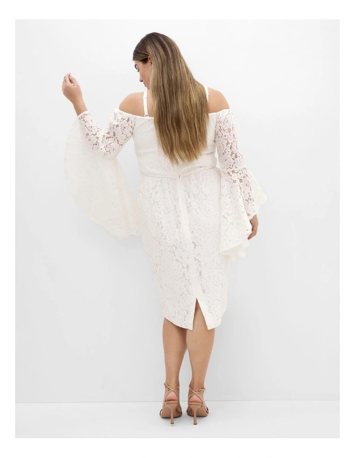 Mystic Lace Dress in Ivory image 2