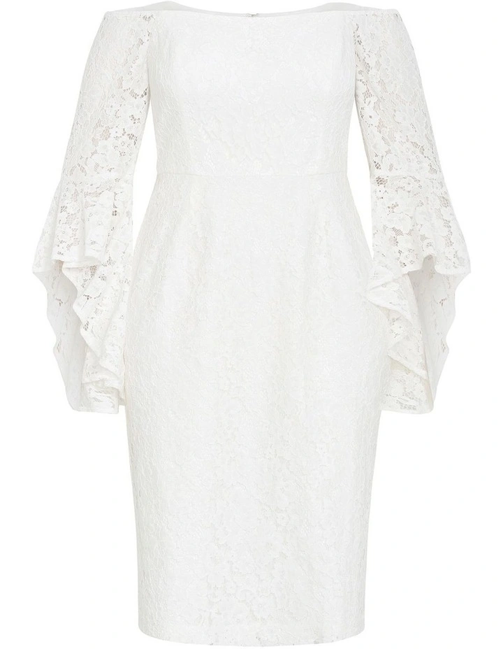 Mystic Lace Dress in Ivory image 3