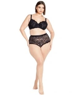 Lara Hi Brief in Black