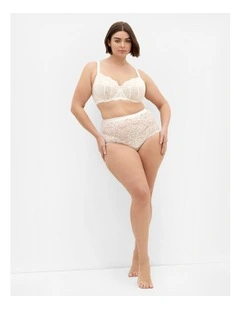 Lara Hi Brief in Ivory