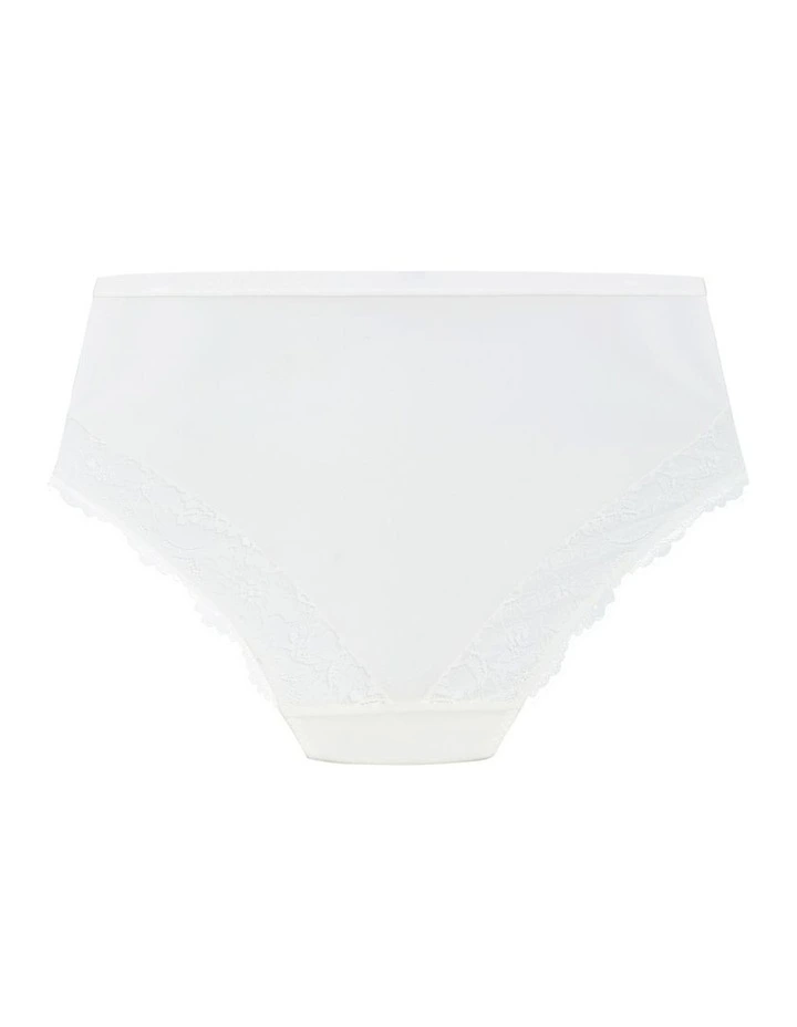 Lara Hi Brief in Ivory image 4