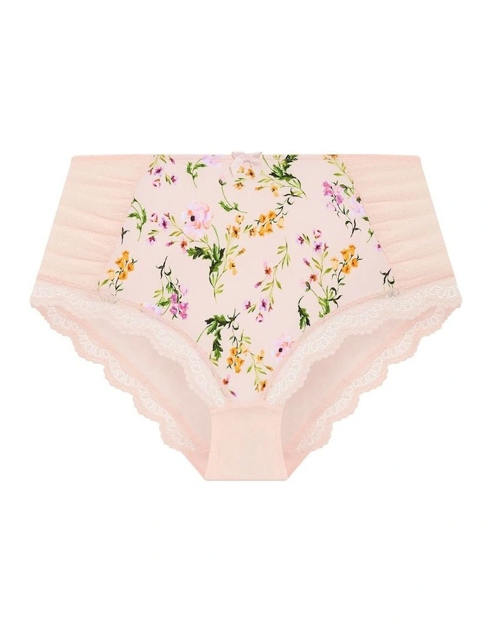Lucinda Print Shorty in Pink image 3