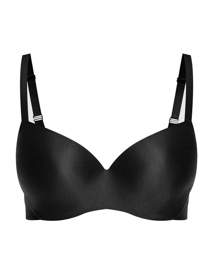 Bodycon Contour Bra in Black image 3