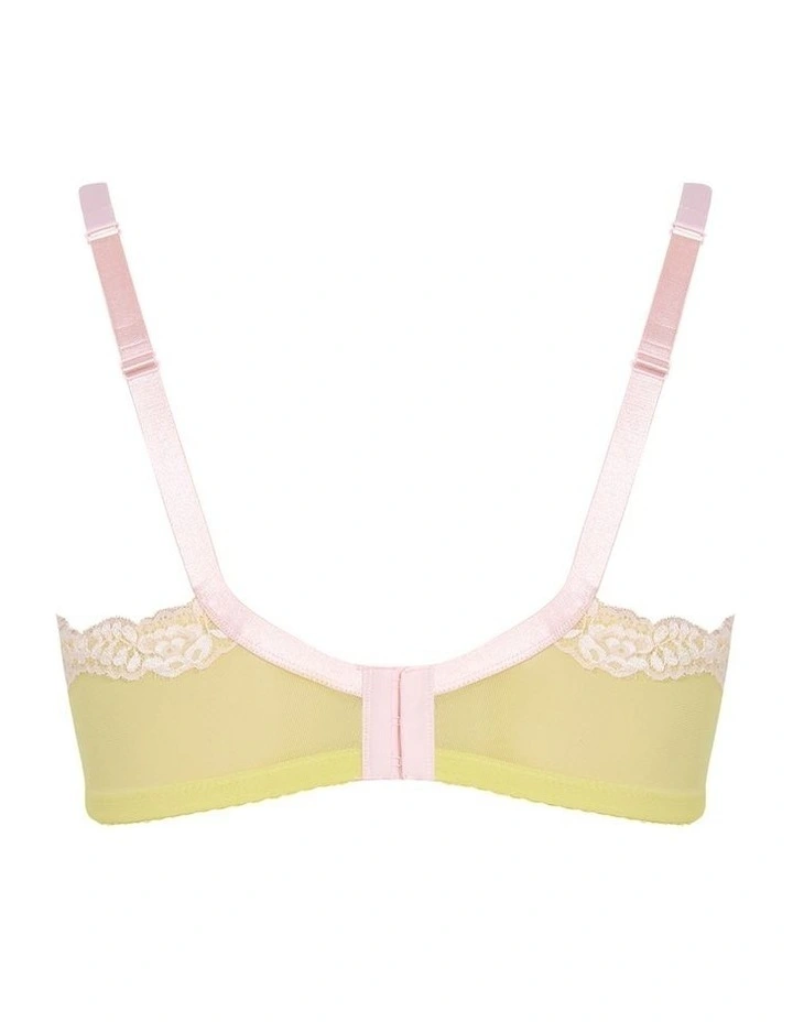 Fifi Print Contour Bra in Lemon image 4