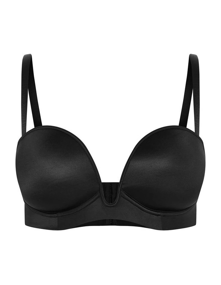 Shapely Plunge Bra in Black image 3