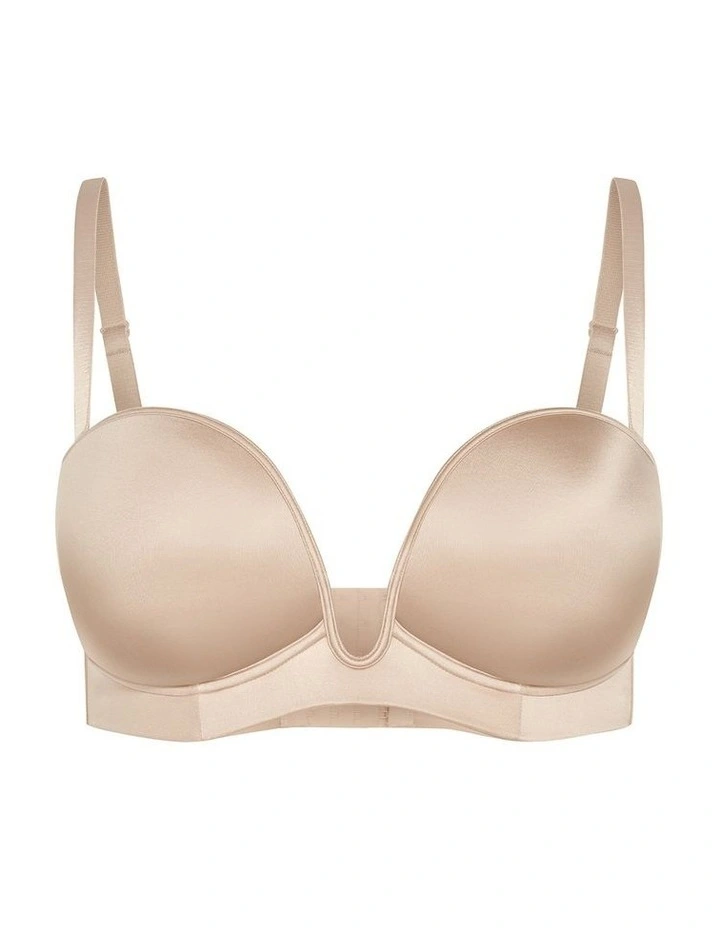 Shapely Plunge Bra in Latte image 3