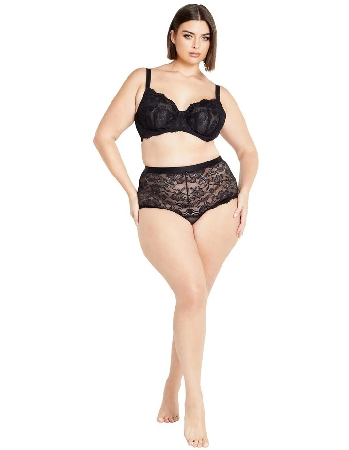 Lara Underwire Bra in Black image 1