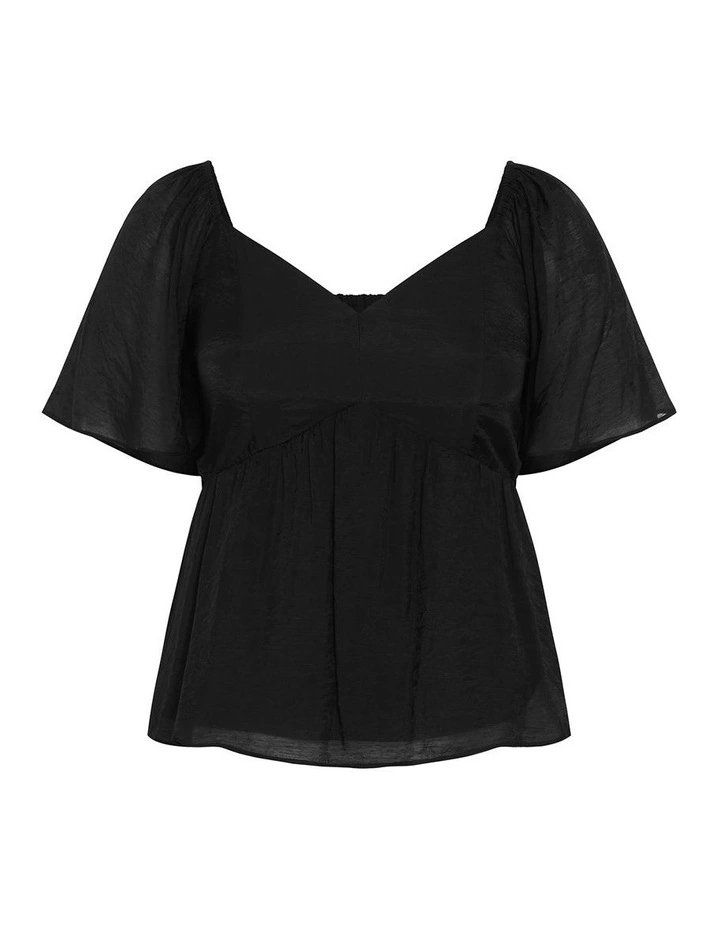 Marci Top in Black image 3