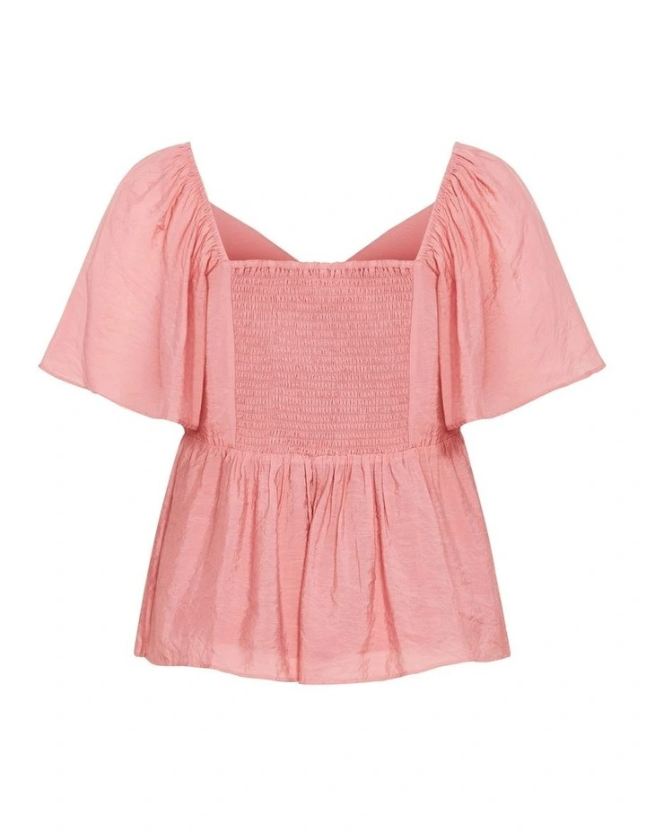 Marci Top in Deep Rose image 6