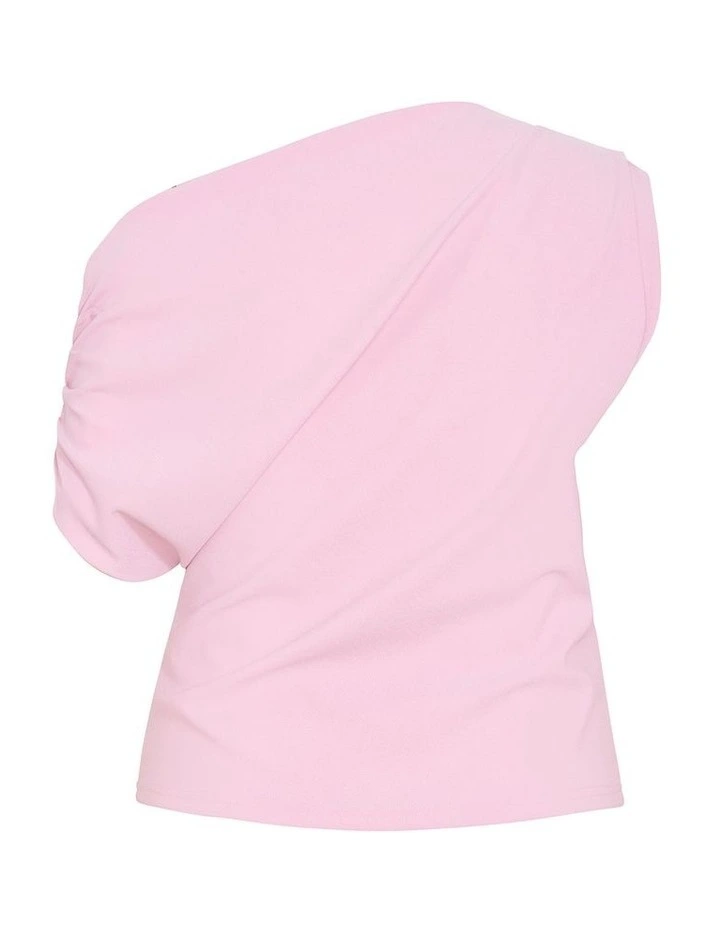 Imani Off Shoulder Top in Soft Pink image 4